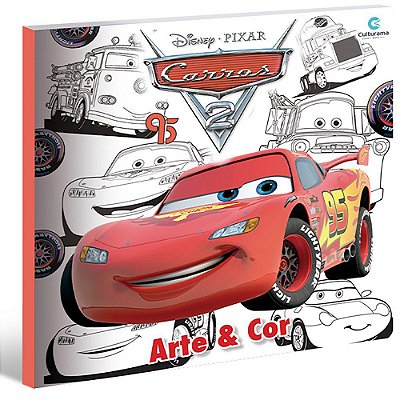 Livro 365 Desenhos Para Colorir Disney Pixar Culturama Infantil