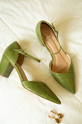 Scarpin Cannes Verde