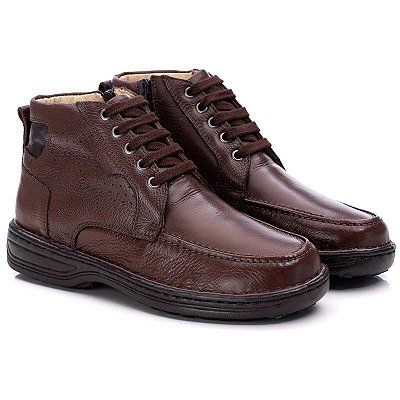 Sapato Masculino De Couro Legitimo Ultra Comfort - 46102 Preto - Comfort  Shoes