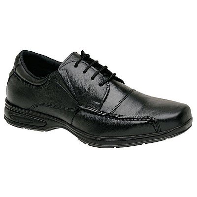 Sapato Social Masculino Em Couro Legítimo - 5070 Preto