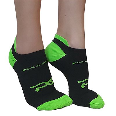 MEIA POLO SAPATILHA POLIAMIDA LINGUETA - NEON