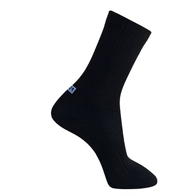 MEIA POLO MULTESPORTE - CORRIDA E CICLISMO - PRETA