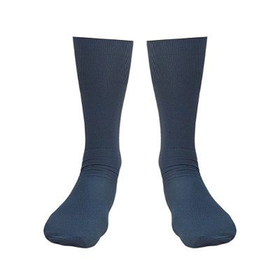 MEIA POLO SOCIAL - POLIAMIDA CHUMBO