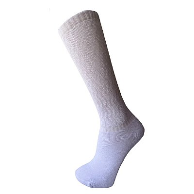 MEIA POLO ADULTO AERÓBICA - LONGA 3/4 BRANCA