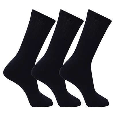 KIT 3 PARES - MEIA POLO ADULTO SPORT