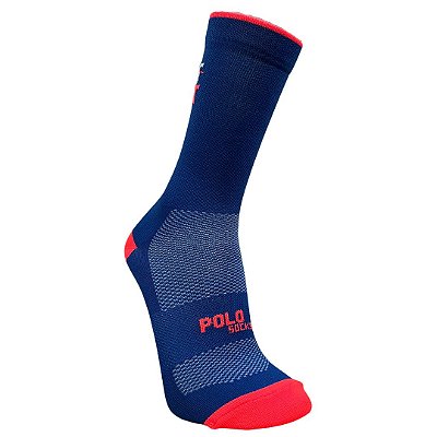 Meia Ciclismo e Corrida Cano Médio - Do It Azul