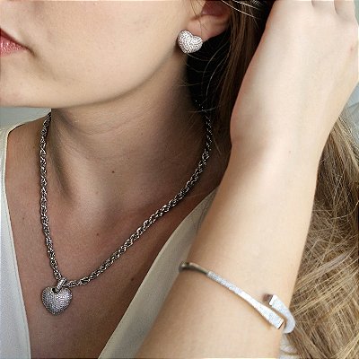 Conjunto Amare Prateado