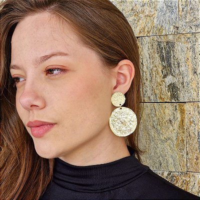 Brinco Sfera Dourado