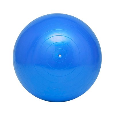 Bola Pilates Azul 65cm Dasshaus Anti-Estouro 200kg