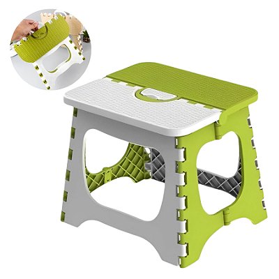 Banqueta Dobravel  Adulto Reforçado Tamanho G Verde