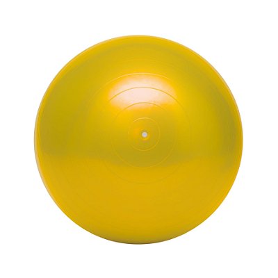 Bola Pilates Amarela 75cm Dasshaus Anti-Estouro 200kg