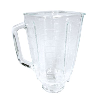Copo Liquidificador Quadrado Compatível Oster Vidro 1,50L