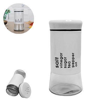 Saleiro e Pimenteiro 100ml Design Funcional Moderno