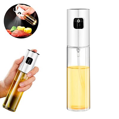 Spray Borrifador de Azeite para Uso Culinário Branco