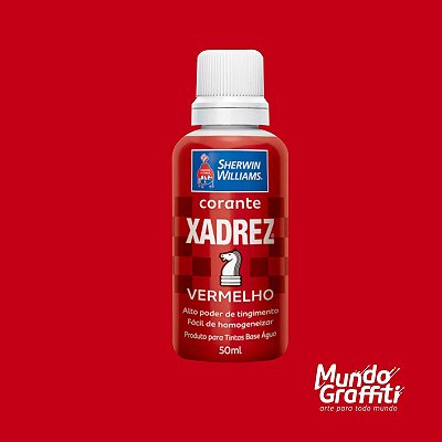 Corante Líquido Xadrez Marrom 50ml - Mundo Graffiti