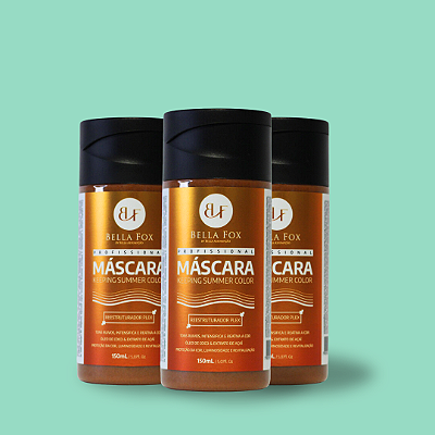 Kit Keeping Summer Color - 3UND Máscara Keeping Summer Color - 150 g