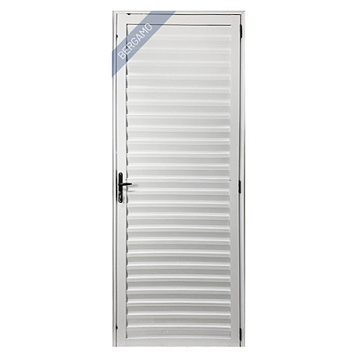 Porta Palheta Alumínio Branco Linha 25