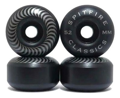 Roda Spitfire Classic Black 52mm