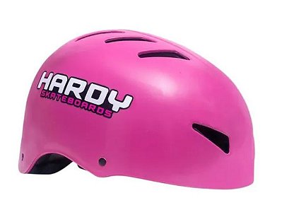Capacete Hardy Rosa
