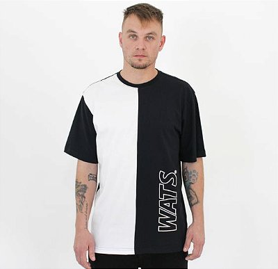 Camiseta Wats Black White
