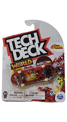 SKATE DE DEDO TECH DECK WORLD INDUSTRIES RAMBO