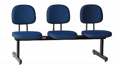 Cadeira Longarina Secretária 2,3,4 e 5 Lugares