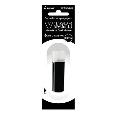 REFIL P/ MARCADOR DE QUADRO BRANCO WBMA-VBM PRETO