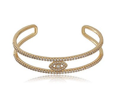 Bracelete Olho Grego Cristal