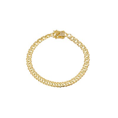 Pulseira Cravejada Grumet