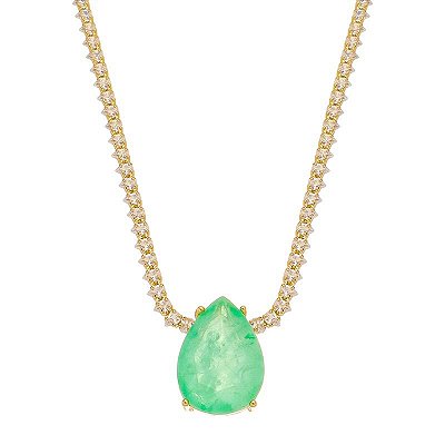 Choker Riviera e Pedra Fusion