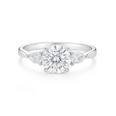 Anel Moissanite 8mm. 3