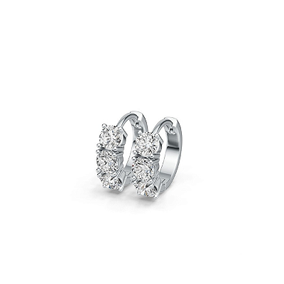 Brinco Moissanite 4mm