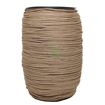 Fio Sublimis cappuccino 8214 - 100% poliéster – 5mm