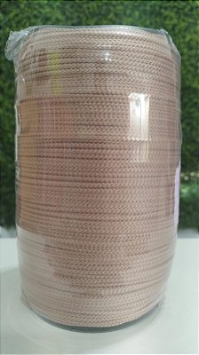 Fio Sublimis cappuccino 8214 - 100% poliéster – 5mm