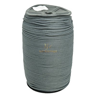 Fio Sublimis grafite 0942 - 100% poliéster – 4mm