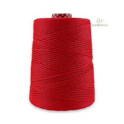 Fio náutico Rayontex 3mm – vermelho tomate
