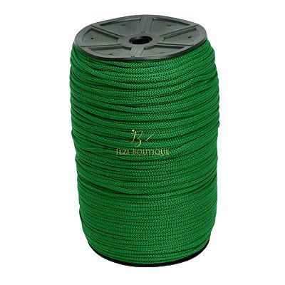 Fio Sublimis verde natal 8076 - 100% poliéster – 4mm