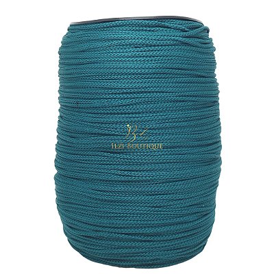Fio Sublimis verde escuro 8204 - 100% poliéster – 5mm