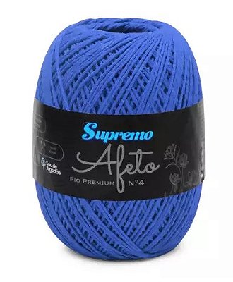 Barbante Supremo Afeto 4 - azul royal