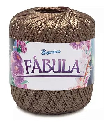 Fio Fábula Supremo 100% poliéster - bege
