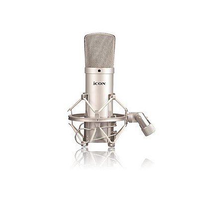 Microfone Condensador Icon M1 com Shock Mount
