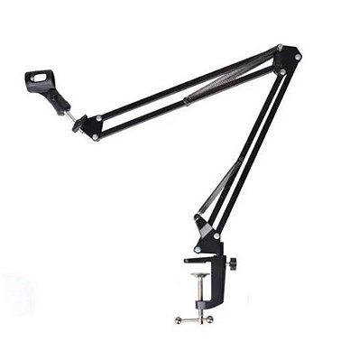 Suporte Para Microfone De Studio Articulado Com 2 Regulagens CSR ASD40
