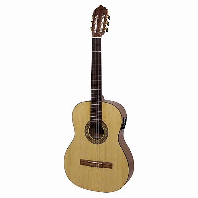 Violão Canhoto Nylon Clássico Giannini NW1L CEDR NS Natural Satin