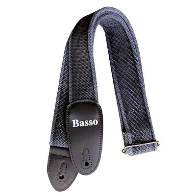 Correia Basso EX 01 Algodão Preto