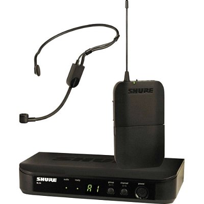 Microfone De Cabeça Sem Fio Shure BLX14BR/P31-M15