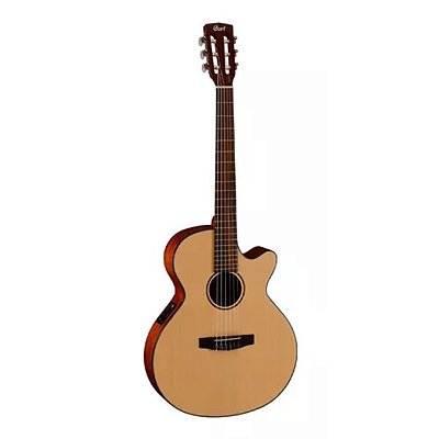 Violão Nylon Flat Cort CEC 3 NS Natural Satin