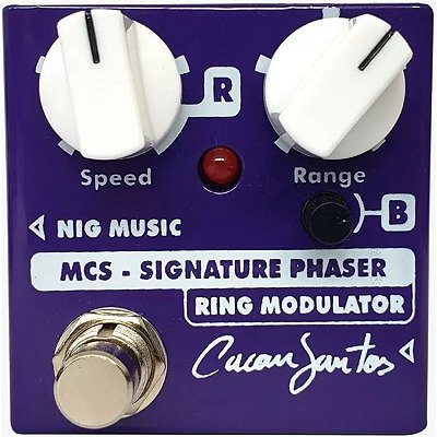 Pedal Para Guitarra Distortion NIG MCS Signature Cacau Santos