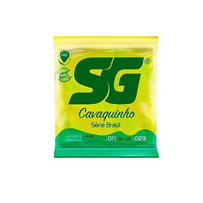 Encordoamento P/cavaquinho C/bolinha Tensão Alta Série Brasil 0.011 Sg