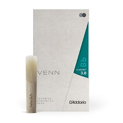 Palheta Clarineta Bb 3.0 (Unidade) D Addario Venn VBB0130G2