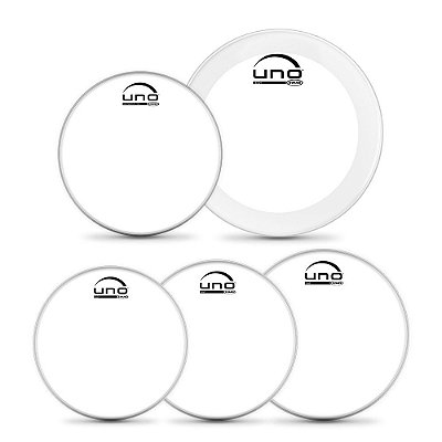 Kit De Peles Fusion Uno By Evans G2 Porosa UPG2CTF20